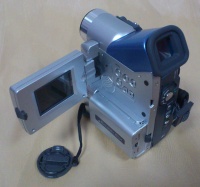 Camara de video MX-7000 con mochila funda
