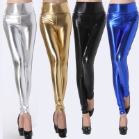 Pack 4 leggins metallic