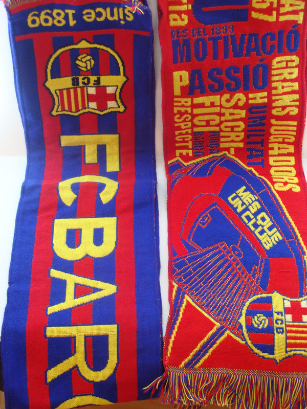 BUFANDA TELA FCB